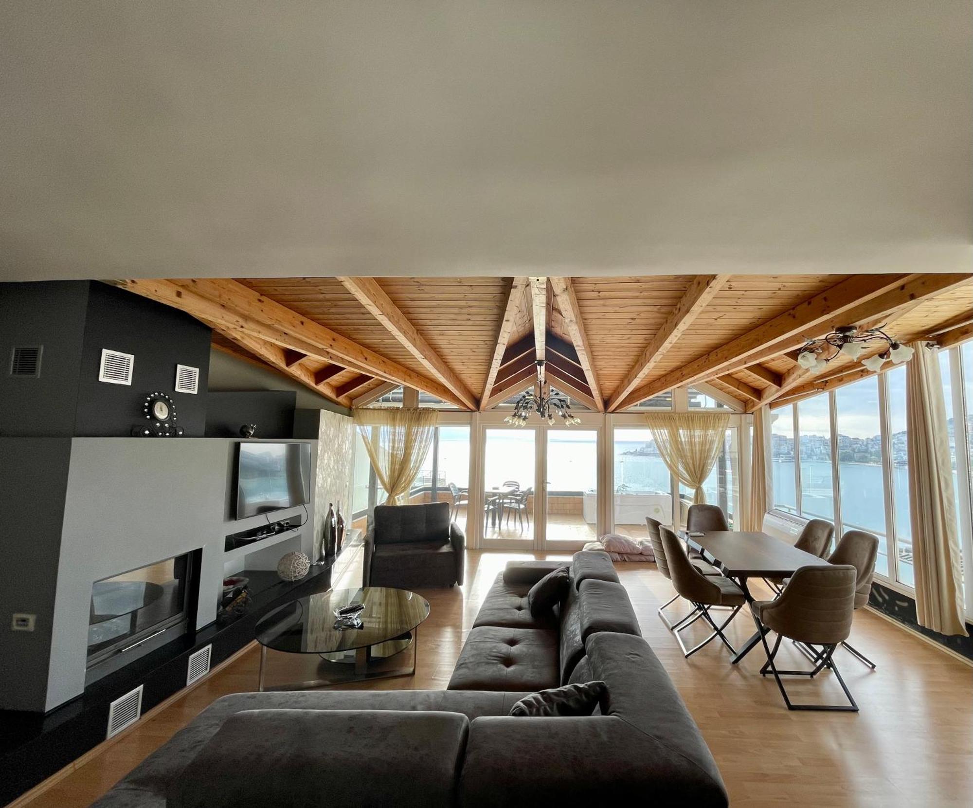 Seaview Golden Penthouse Sarandë Exterior foto