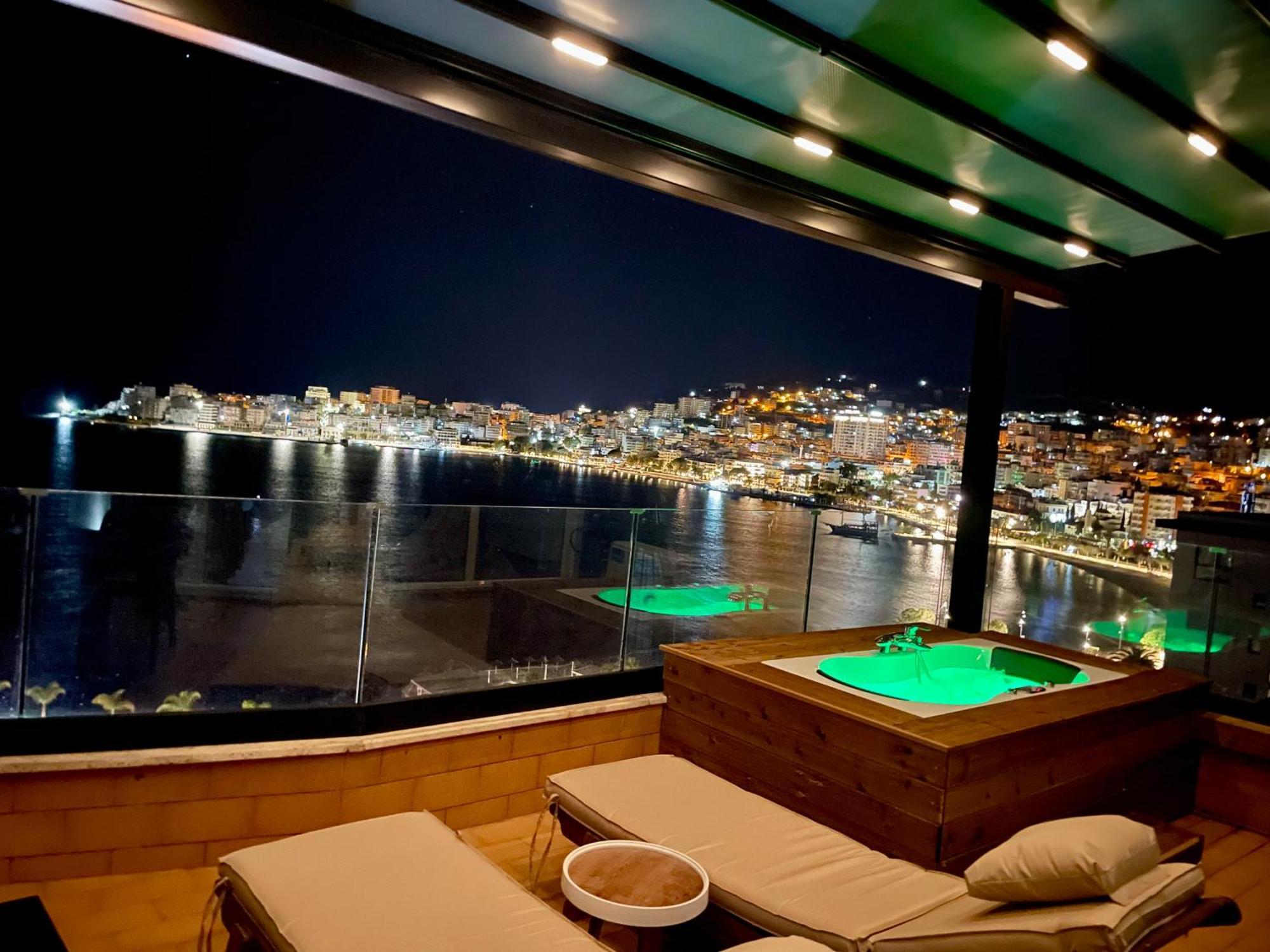 Seaview Golden Penthouse Sarandë Exterior foto