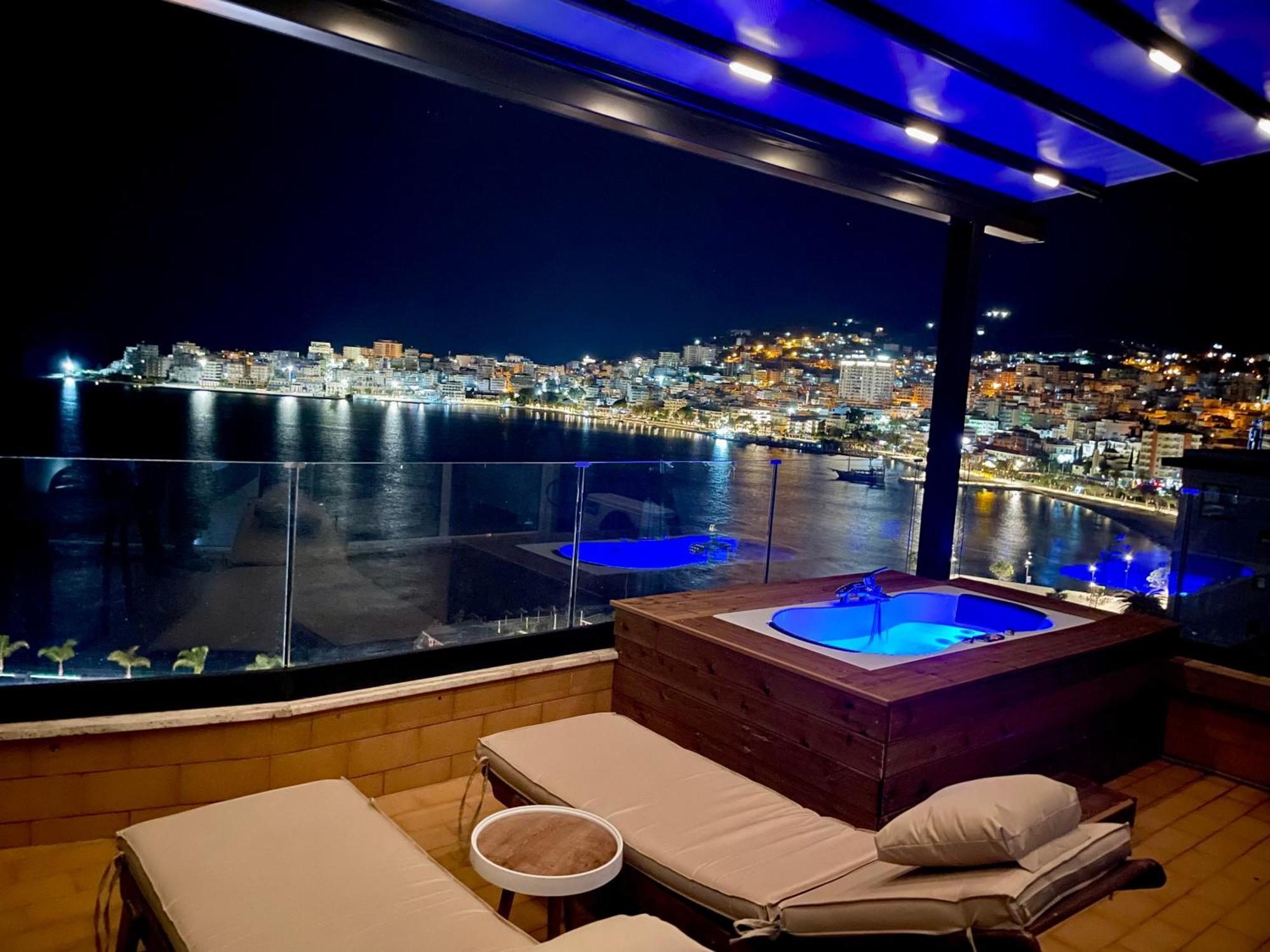 Seaview Golden Penthouse Sarandë Exterior foto