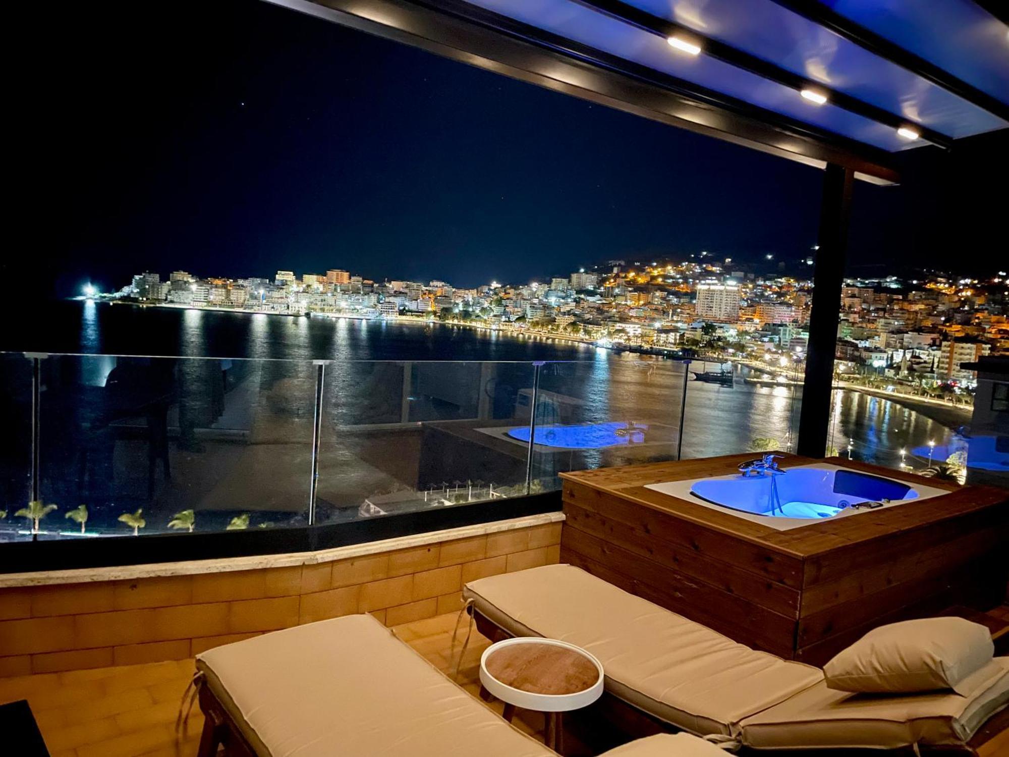 Seaview Golden Penthouse Sarandë Exterior foto